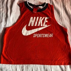Nike racer back crop top❤️